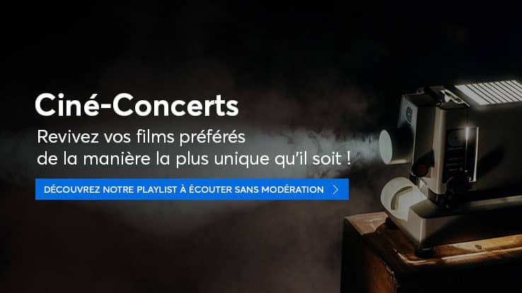 Playlist ciné-concerts, image illustrative