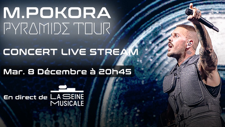 M.Pokora Pyramide Tour Live stream