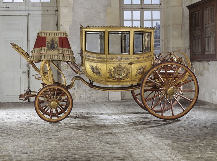 La « Victoire », berline du cortège du mariage de Napoléon et Marie-Louise Paris