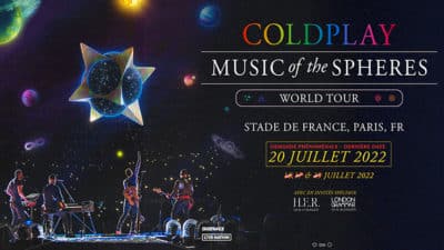 Tournée Coldplay 2022 Stade de France