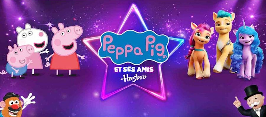 spectacle a noel : peppa pig
