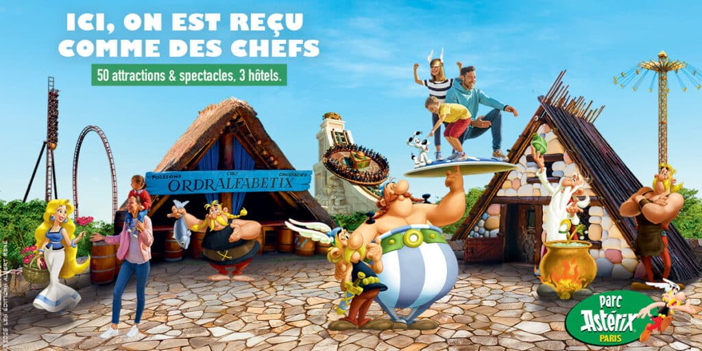 Affiche Parc Astérix 2025