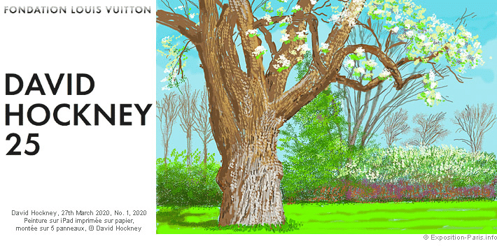 David Hockney Fondation Louis Vuitton