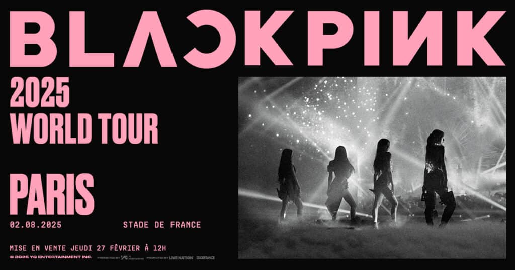 Blackpink Stade de France 2025