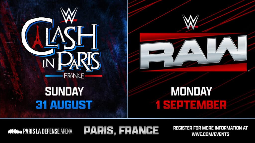 WWE Clash in Paris Raw 2025