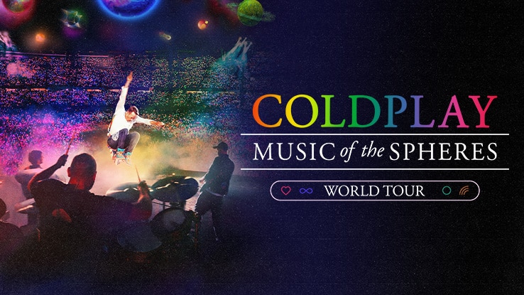 Coldplay Music Of The Spheres World Tour - Delivered by DHL