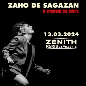 Zaho de Sagazan concert tournée