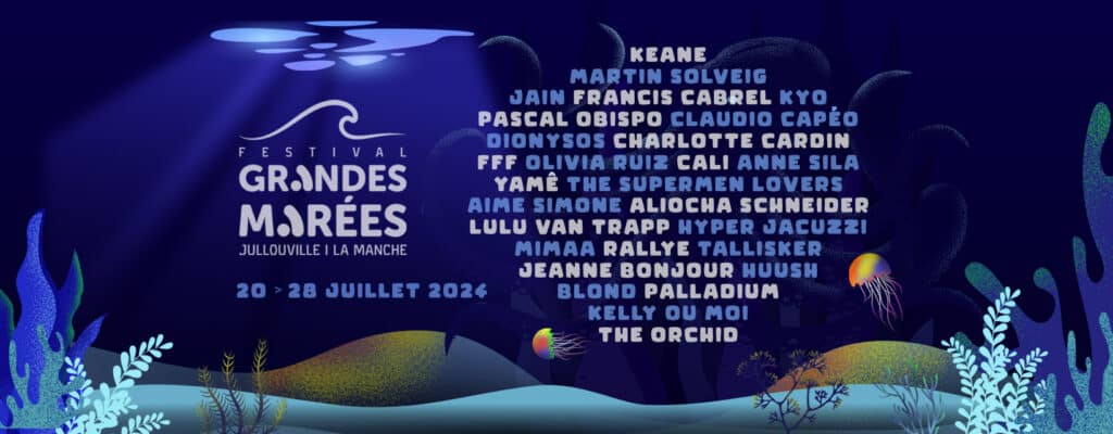 festival grandes marées 2024 normandie programmation