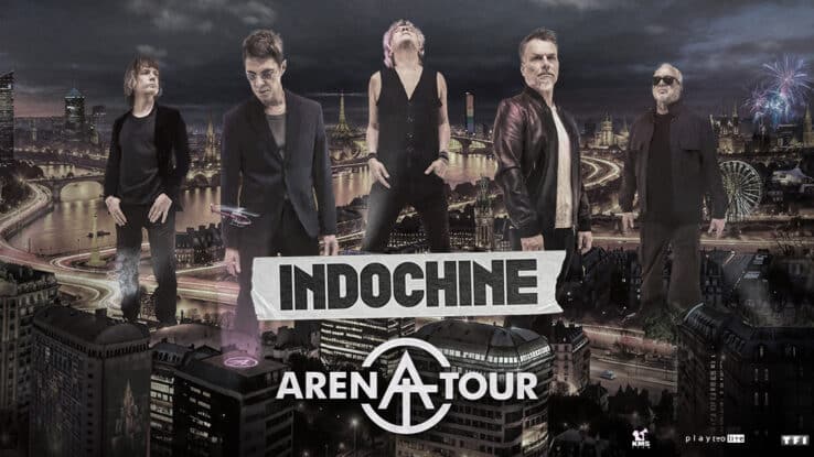 Indochine Arena Tour concert 2025