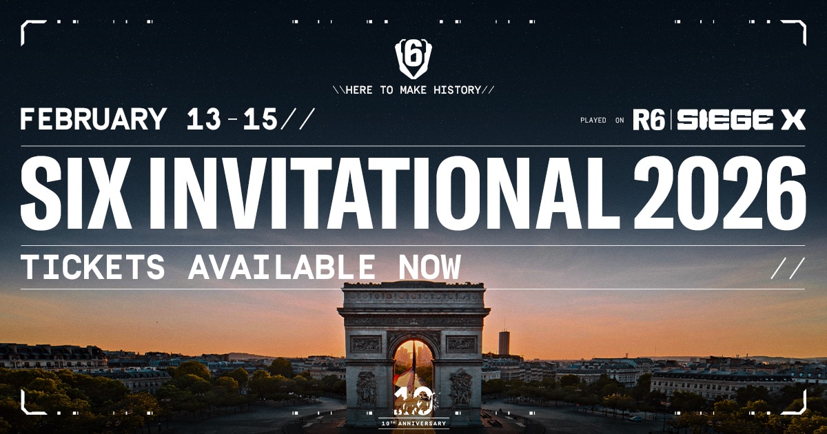 Six invitational 2026 e-sport