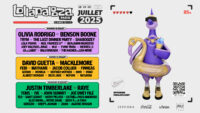 Lollapalooza Paris affiche 2025 avec programmation