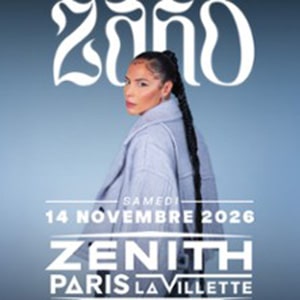 zaho concert zenith paris