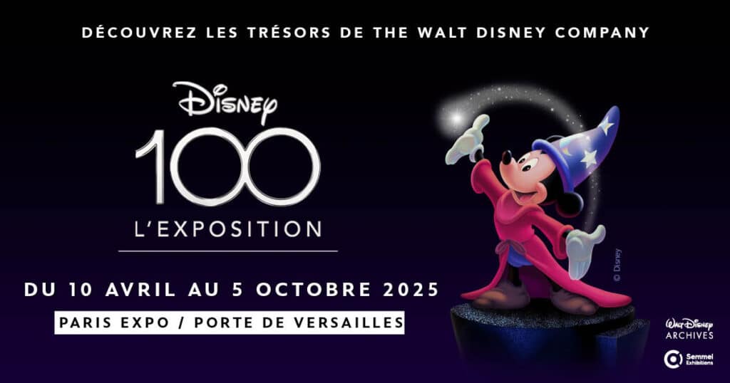 Exposition Disney 100 Paris
