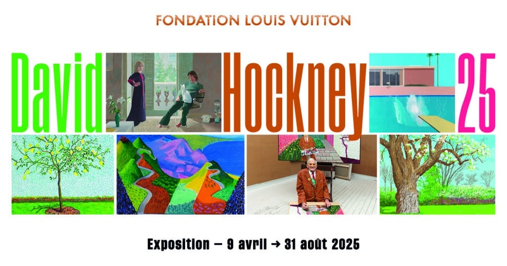 David Hockney 25 expo Louis Vuitton