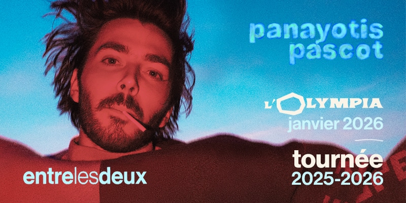 panayotis pascot entrelesdeux tournée 2025-2026 - affiche promo