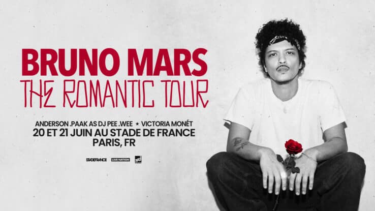 Bruno Mars concert paris