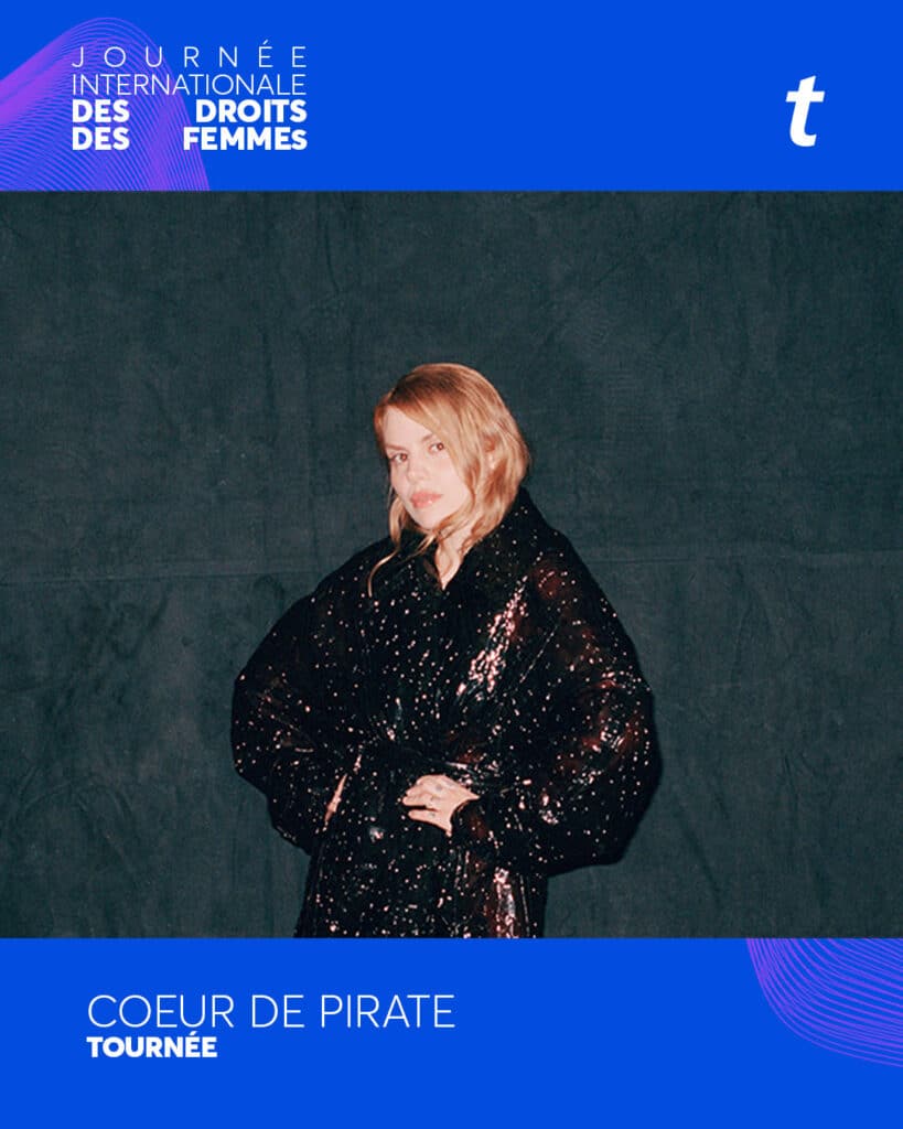 coeur de pirate tournée