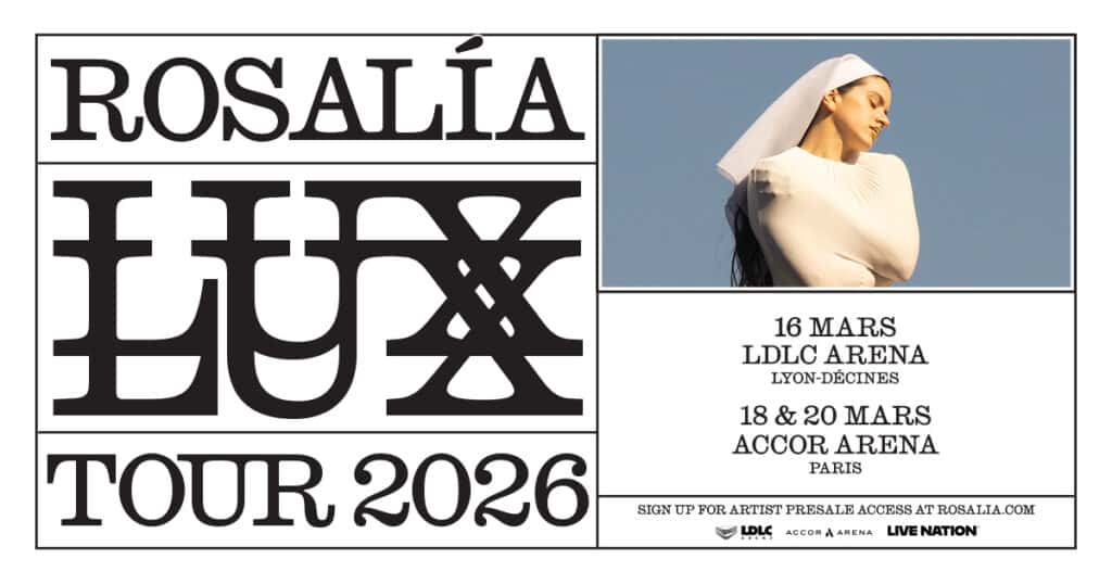 Rosalia concert 2026 paris accor arena