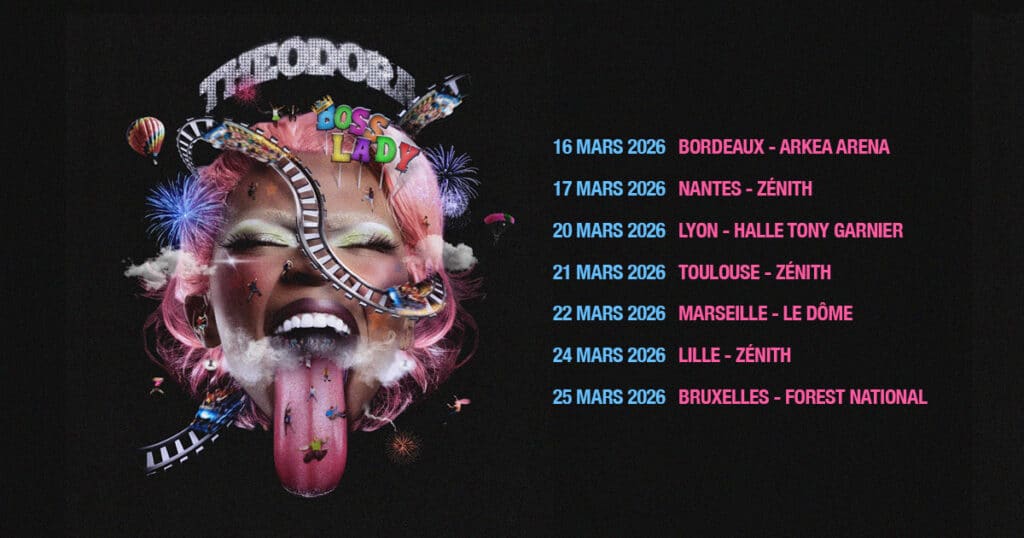 Theodora tournée 2026 france