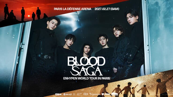 enhypen blood saga concert paris