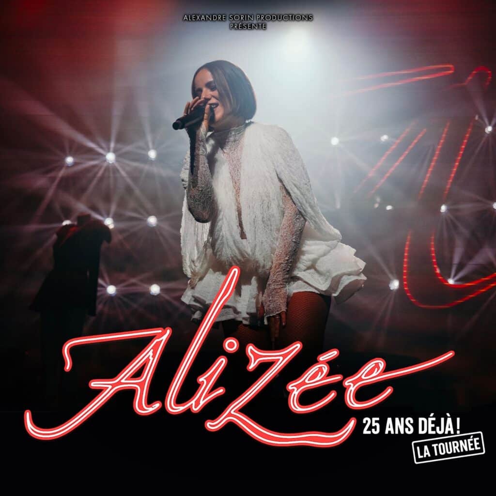 alizée en concert paris