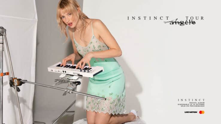 Angèle INSTINCT TOUR - Tour artwork 2027